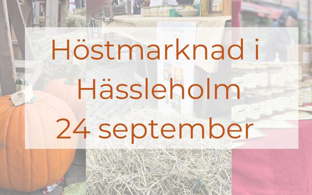 Höstmarknad/Hässleholms Skafferi 24 september