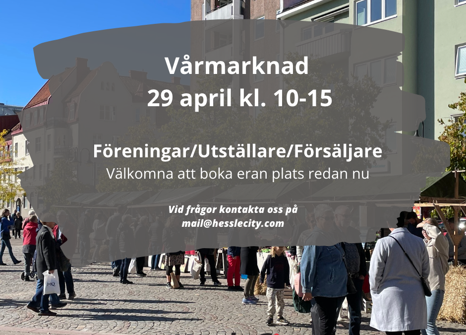 Vårmarknad 29 april